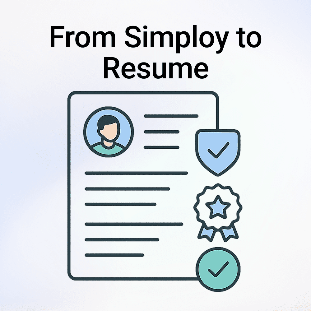 From Simploy to Resume